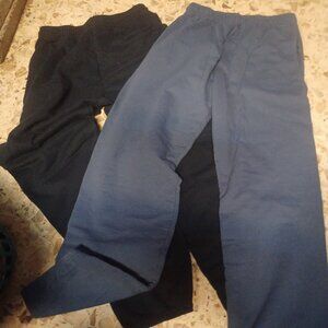 Athletic Works Women's Pair of Sweat Pants Both S (28-30) Dark & Lighter Blue